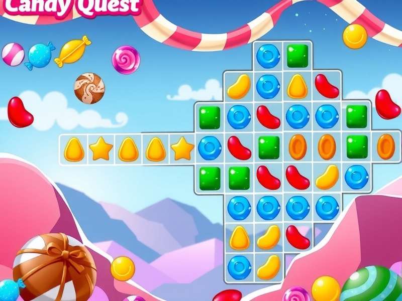 Candy Quest India download heatmap